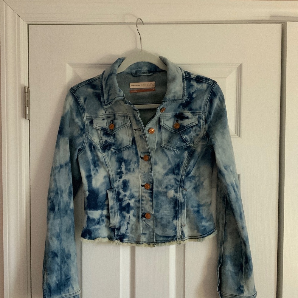 Distressed Denim Jacket